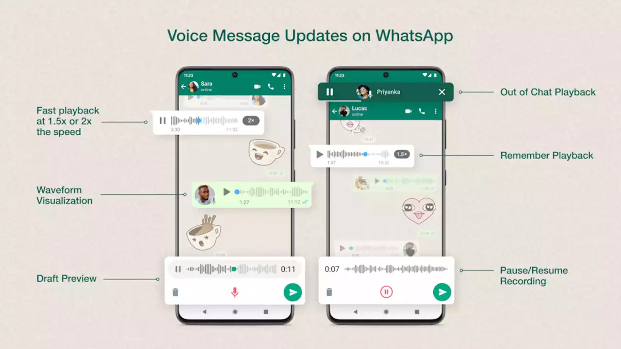 WhatsApp finally improves voice messaging experience, adds new features