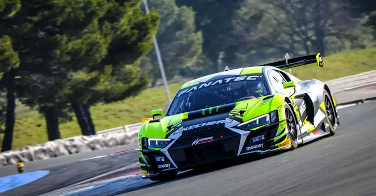 Valentino Rossi pilota di Audi Sport all'opening del Gt Europeo