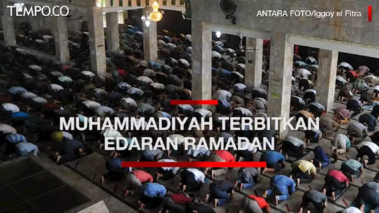 Edaran Ramadan Muhammadiyah, Ceramah Maksimal 15 Menit