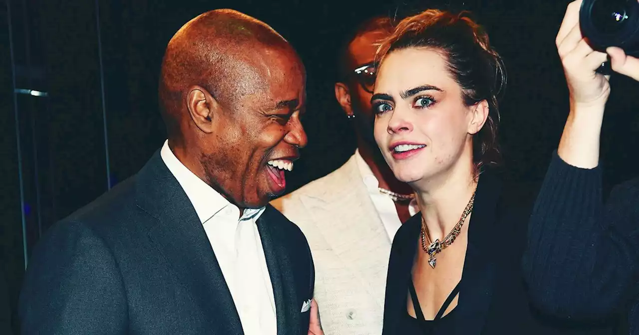 Um, Why Was Cara Delevingne Partying With Mayor Eric Adams?