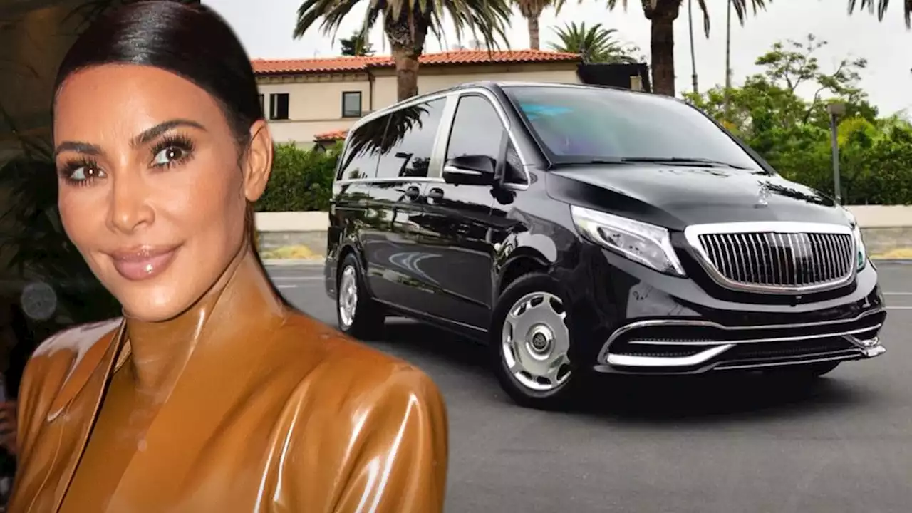 Kim Kardashian Buys $400K Luxury Maybach Minivan to Shuttle Kids