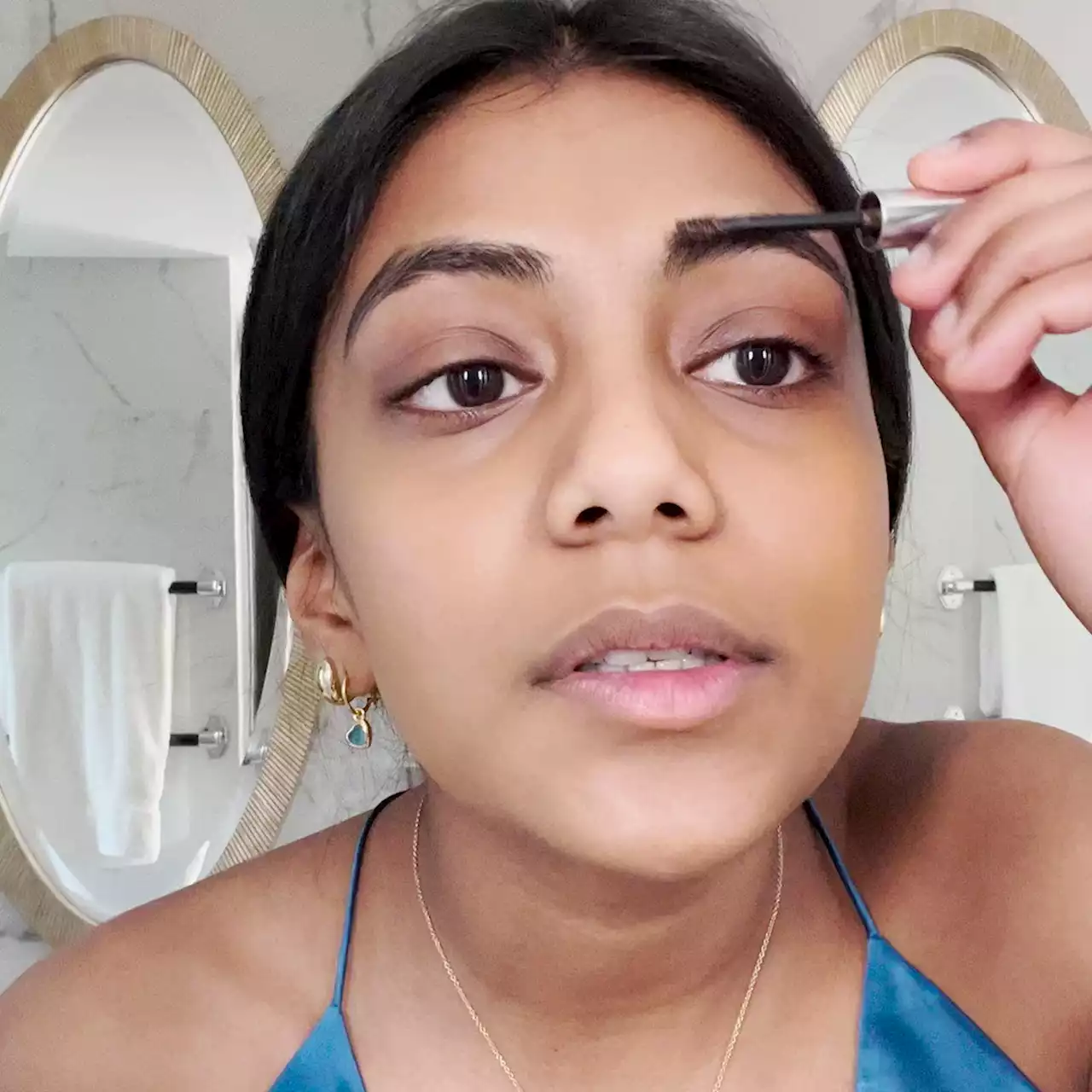 Charithra Chandran on the Beauty Secrets She Learned While Filming ‘Bridgerton’