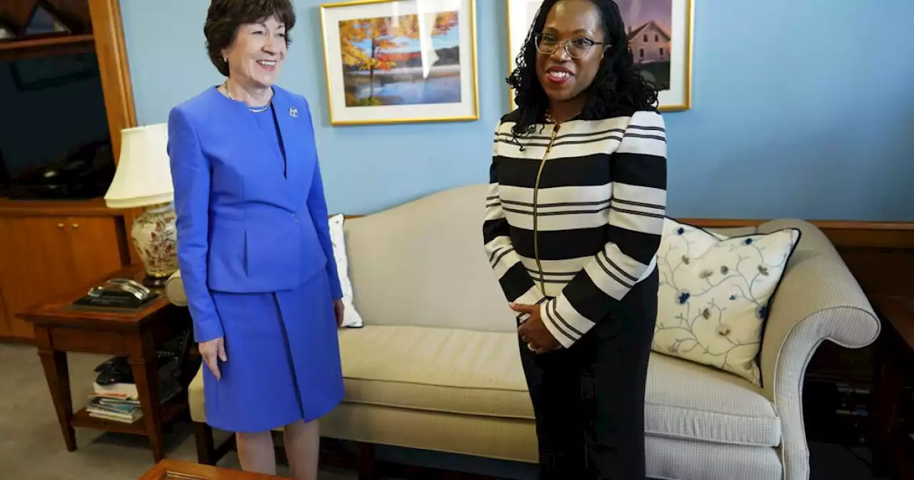 Republican Sen. Susan Collins says she'll back Ketanji Brown Jackson for Supreme Court