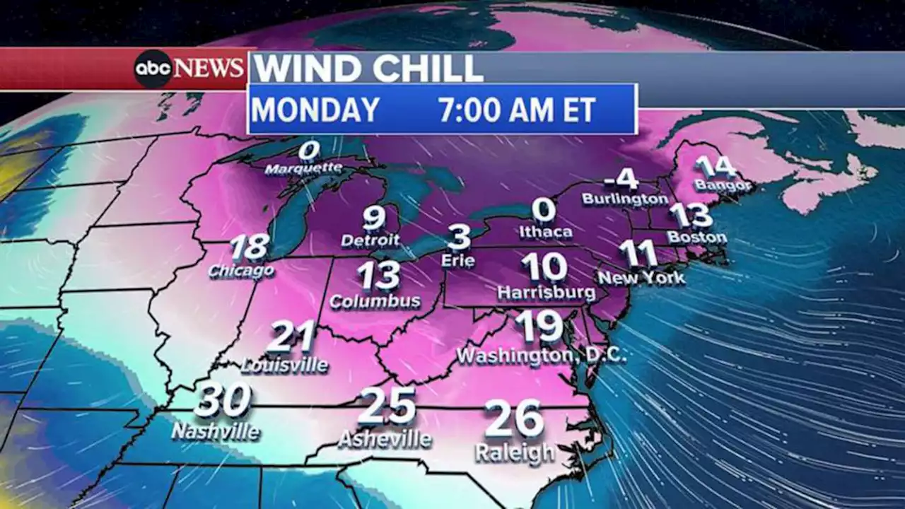 Late season cold front is ending in the Northeast today