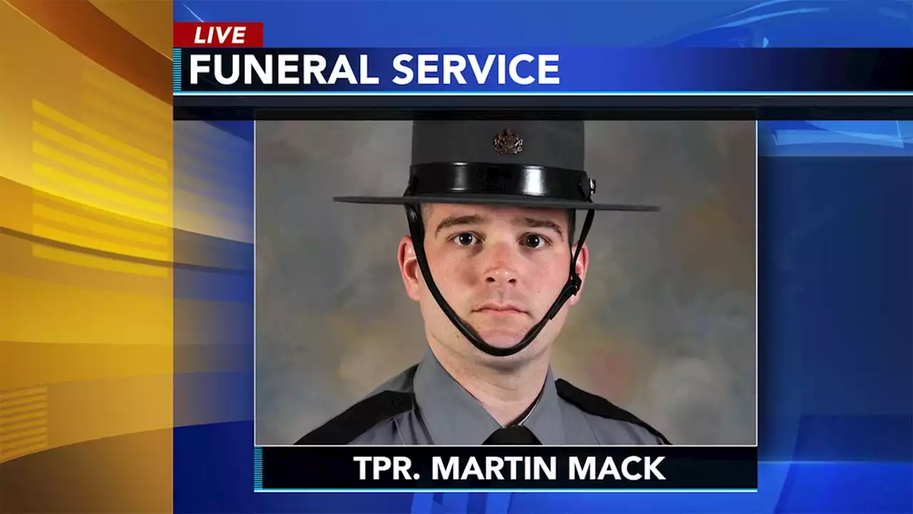 Final goodbye for Pennsylvania State Trooper Martin Mack in Bucks County