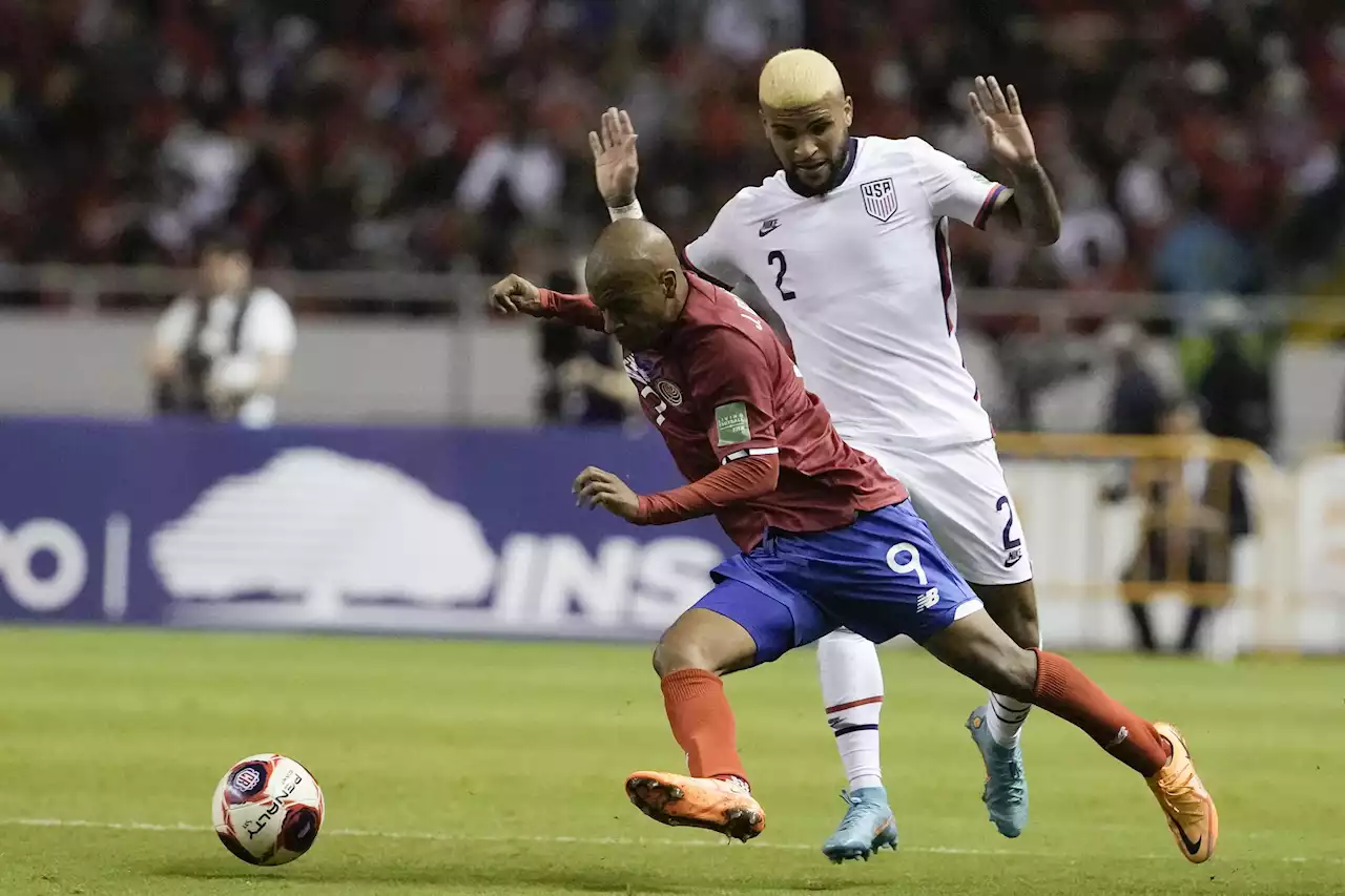 US returns to World Cup despite 2-0 loss at Costa Rica