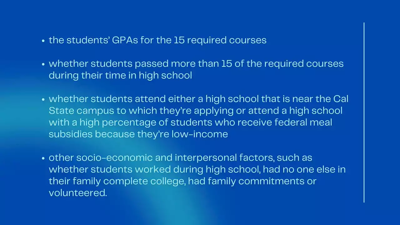 Without SAT, ACT, what’s next for Cal State admissions?