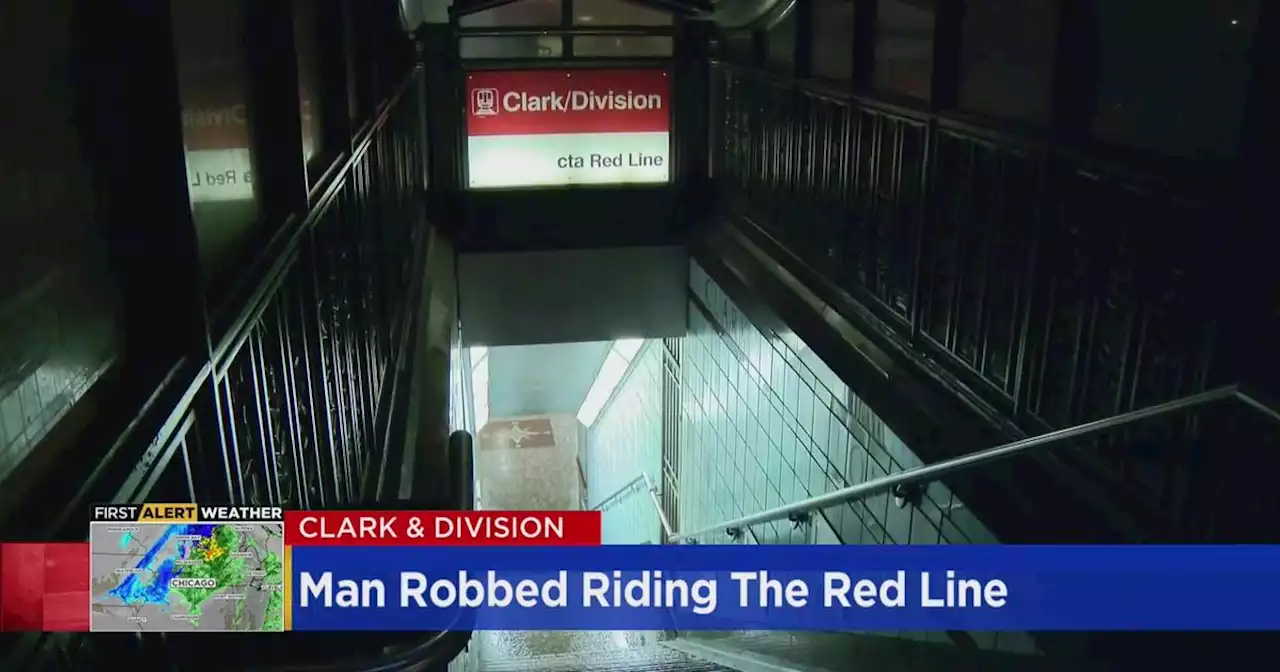 Man robbed on CTA Red Line train in Gold Coast