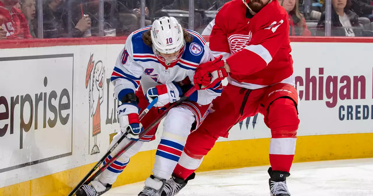 Copp lifts Rangers over Red Wings in OT for 4th straight win