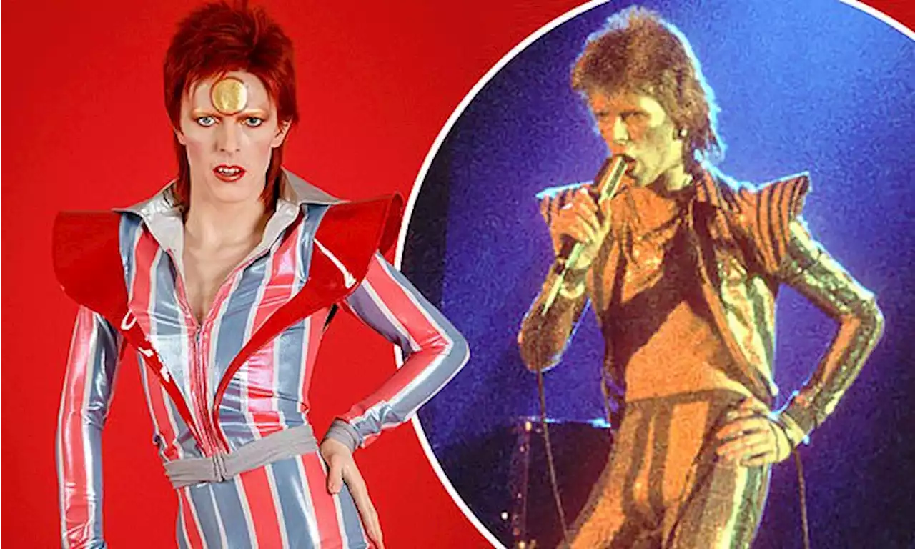 David Bowie as Ziggy Stardust wax figure unveiled by Madame Tussauds