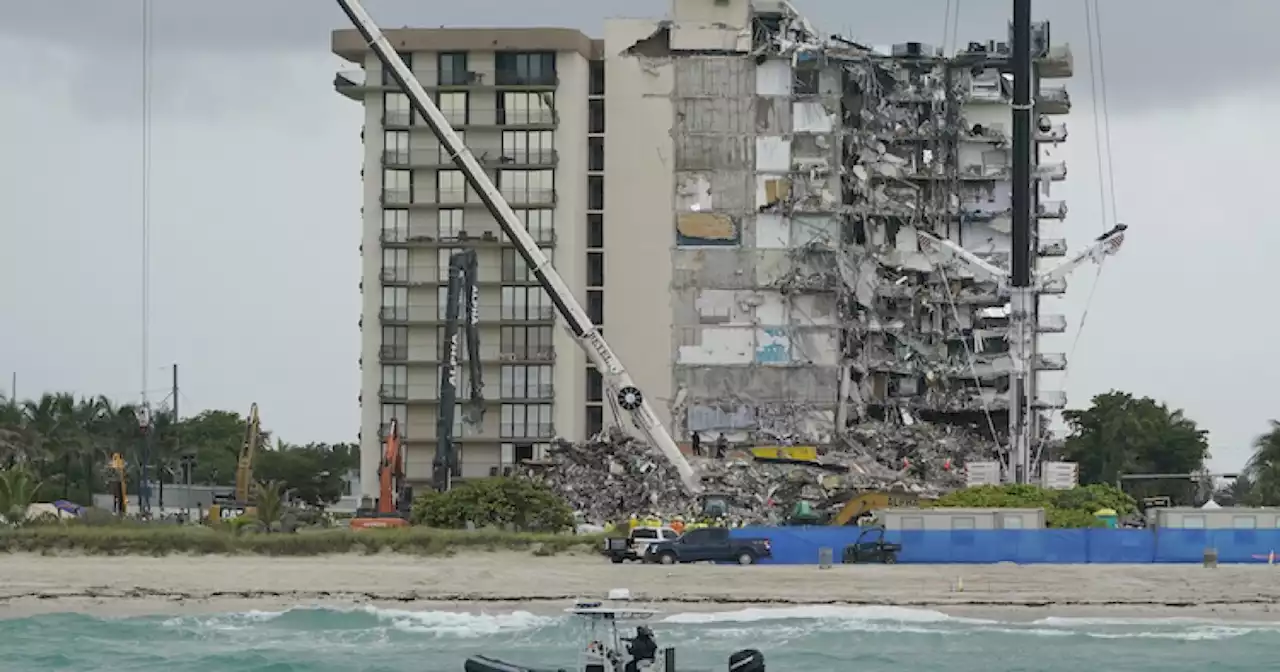 Judge OKs $83M for property loss in Florida condo collapse