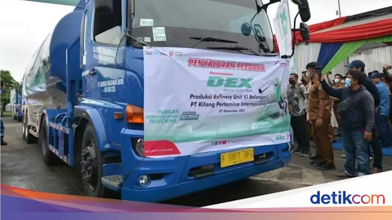 Pertamina Dex Setara Euro IV Dijual Mulai 1 April