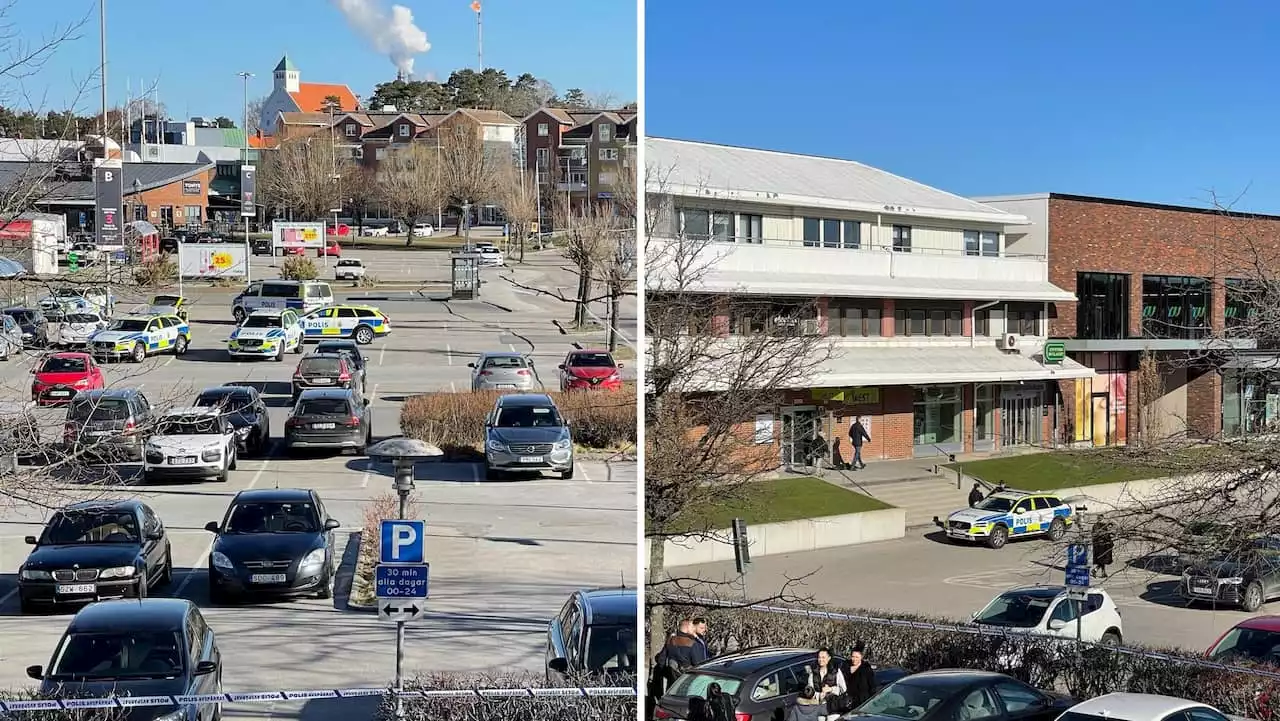 Person hotade man med gul jacka – var ett skämt