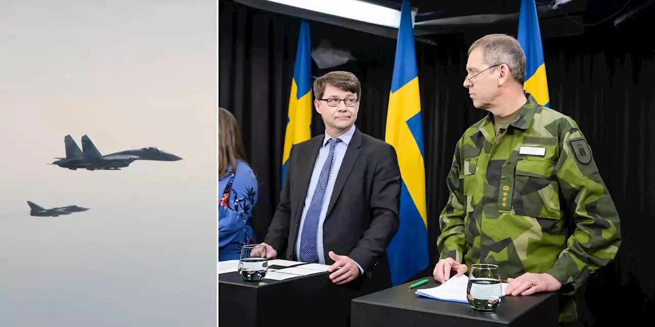 Försvarsmakten om ryska flygplanen: ”Inte ökad hotbild”