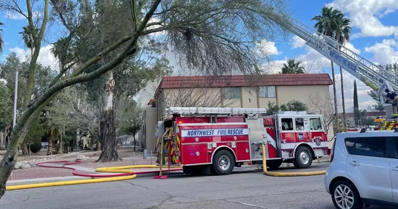 16 displaced in Oracle and Orange Grove apartment fire