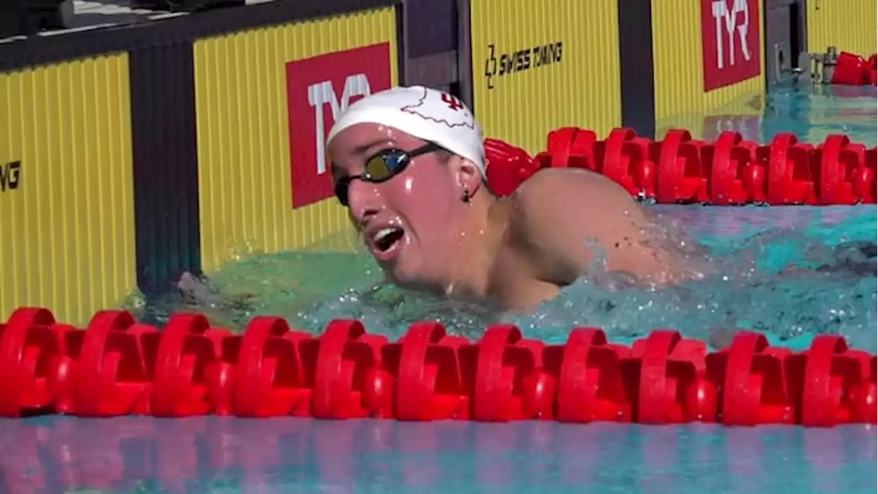 San Antonio native Mikey Calvillo takes second in 800 meter Freestyle at TYR Pro Swim Series