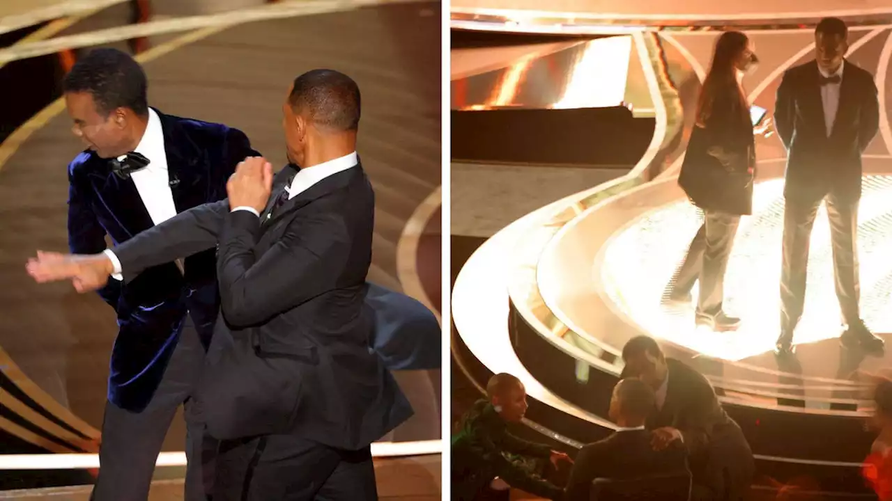 Will Smith refused to leave Oscars after slapping Chris Rock, organisers say