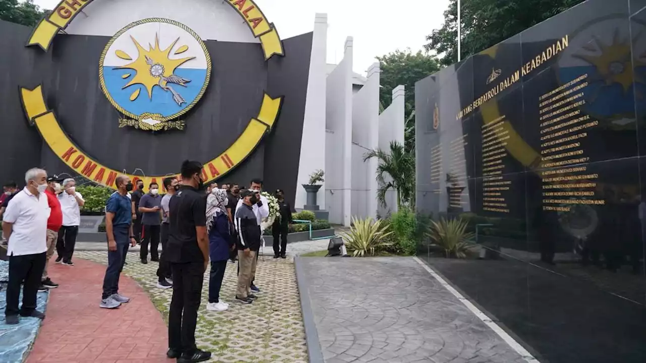 Kunjungi Monumen Korban Tenggelam KRI Nanggala 402, Wapres Ma'ruf Panjatkan Doa