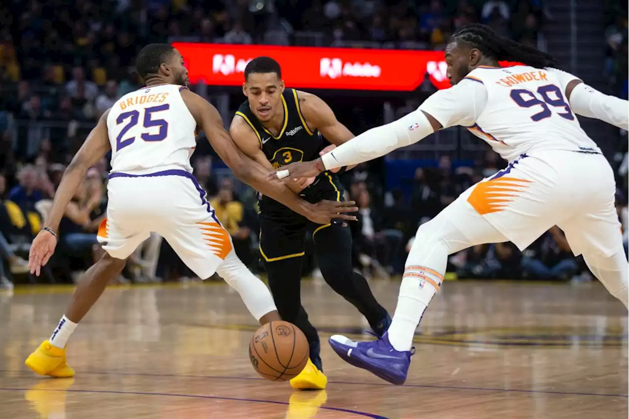 Jordan Poole scores 38 points in Warriors’ loss to Suns