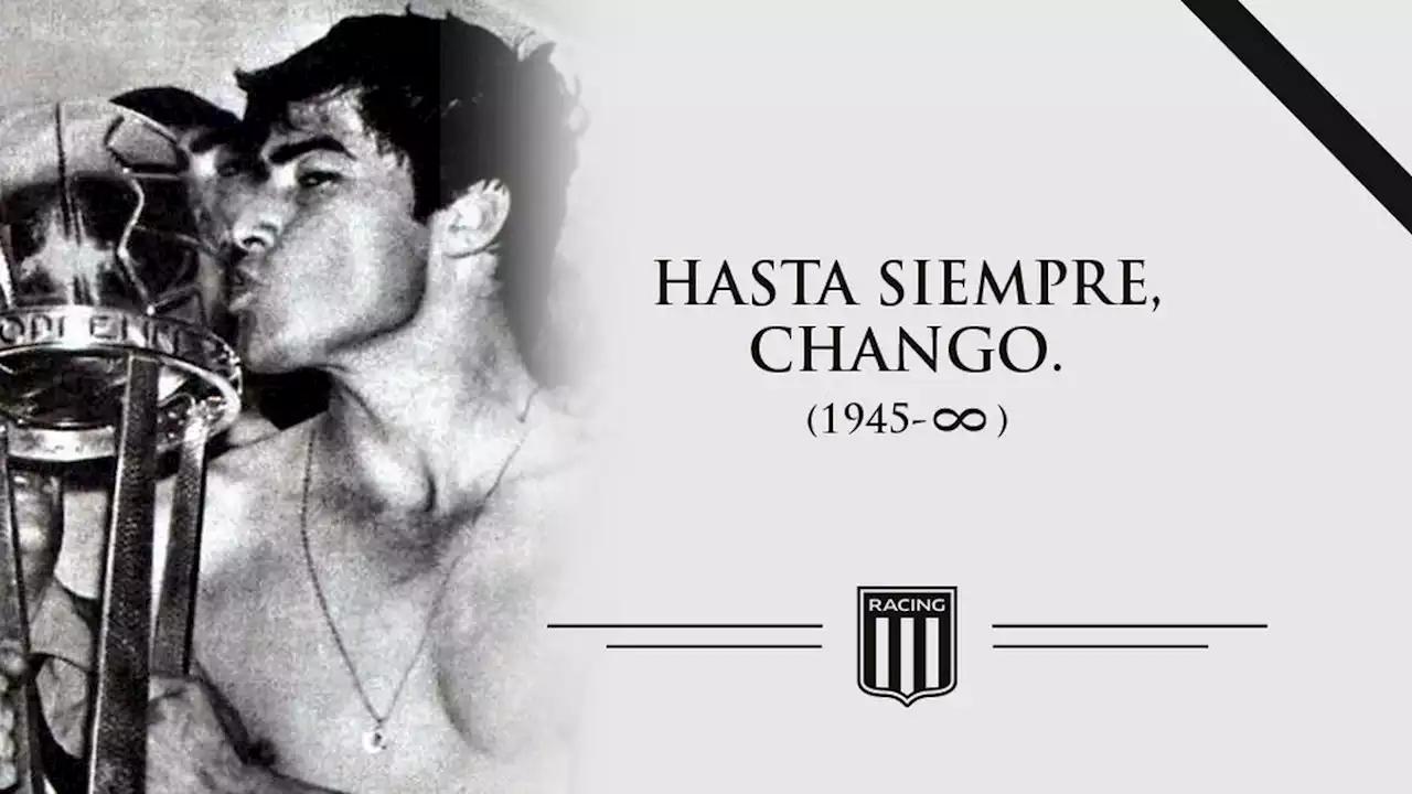 Murió el Chango Cárdenas, el autor del gol más importante de la historia de Racing