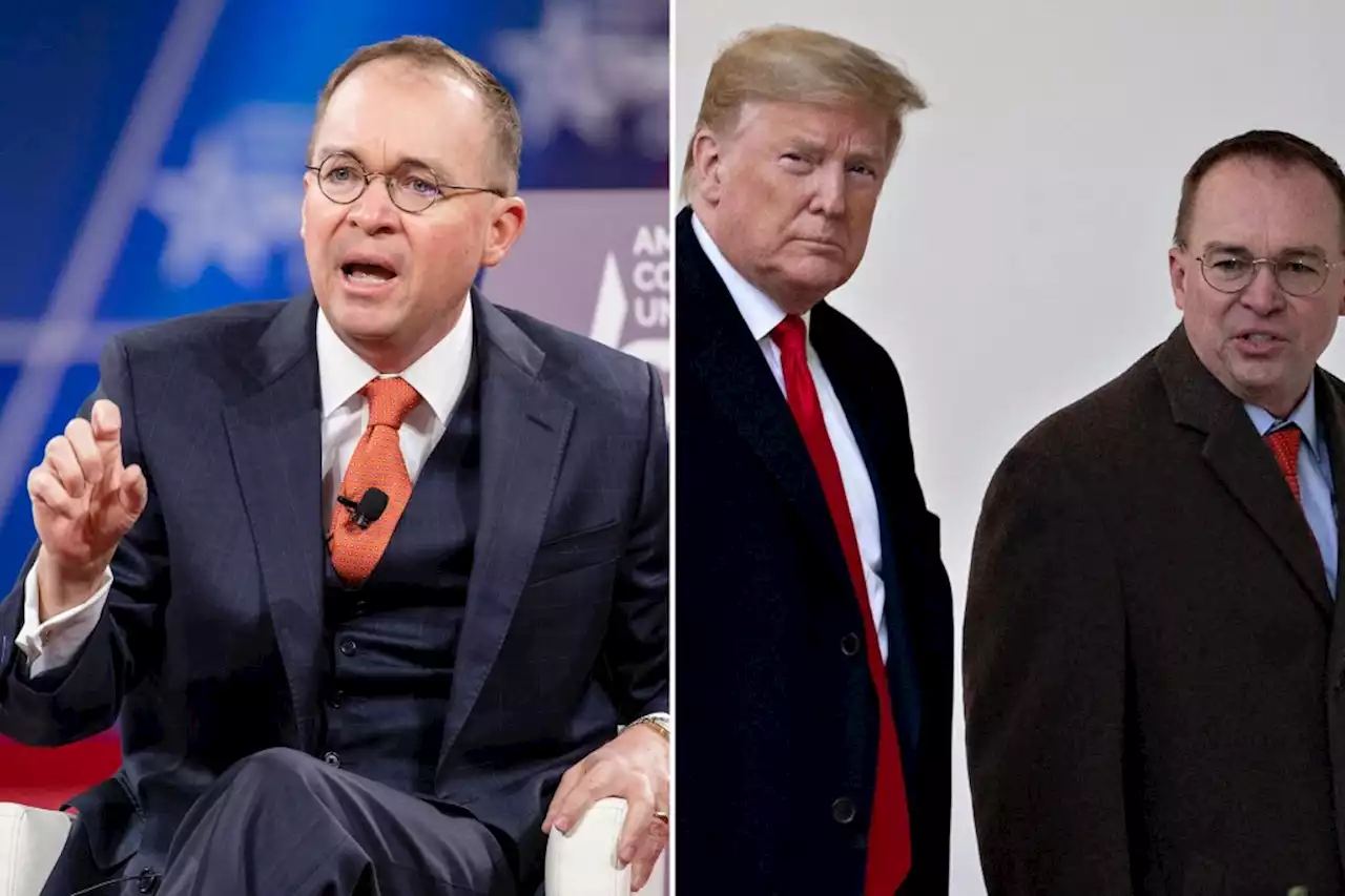 CBS News staffers 'embarrassed' over Mick Mulvaney gig