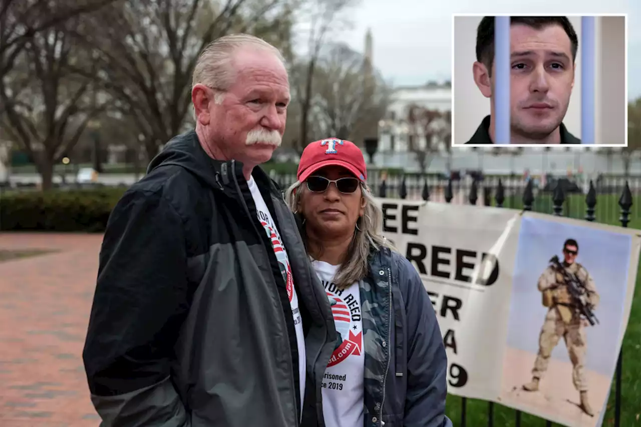 Parents of veteran locked up in Russia Trevor Reed meet with Biden