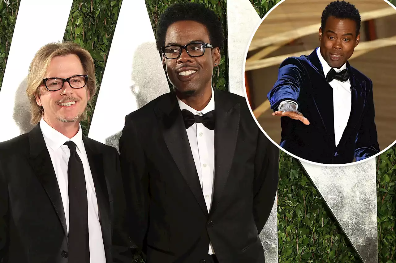 David Spade defends Chris Rock’s Oscars joke: He didn’t have a medical chart