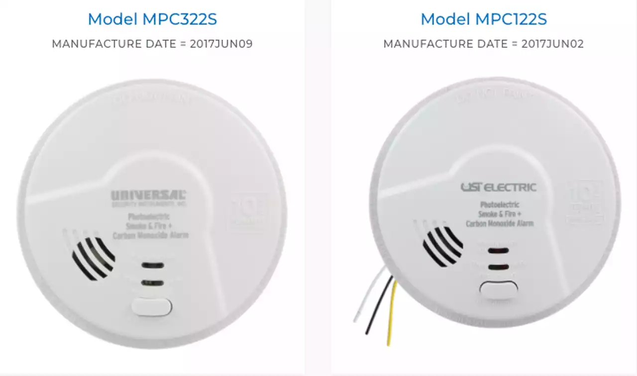 Combination smoke, carbon monoxide alarms recalled because they may not work