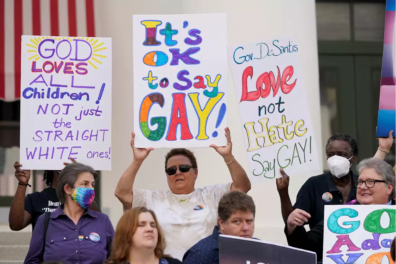 LGBTQ advocates sue over Florida’s ‘Don’t Say Gay’ bill