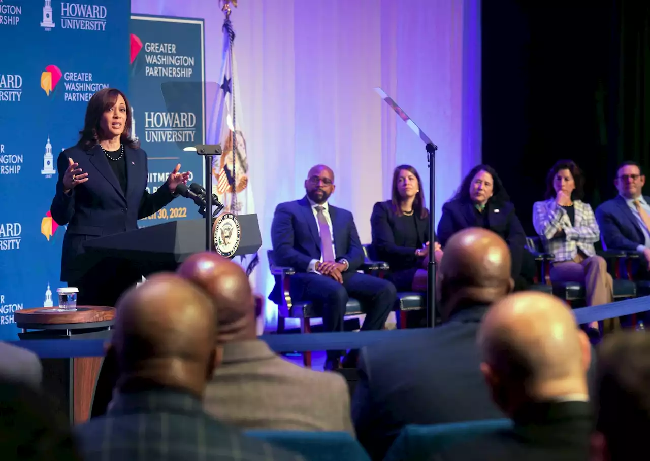 Harris hails $4.7 billion corporate pledge for D.C.-area minority firms