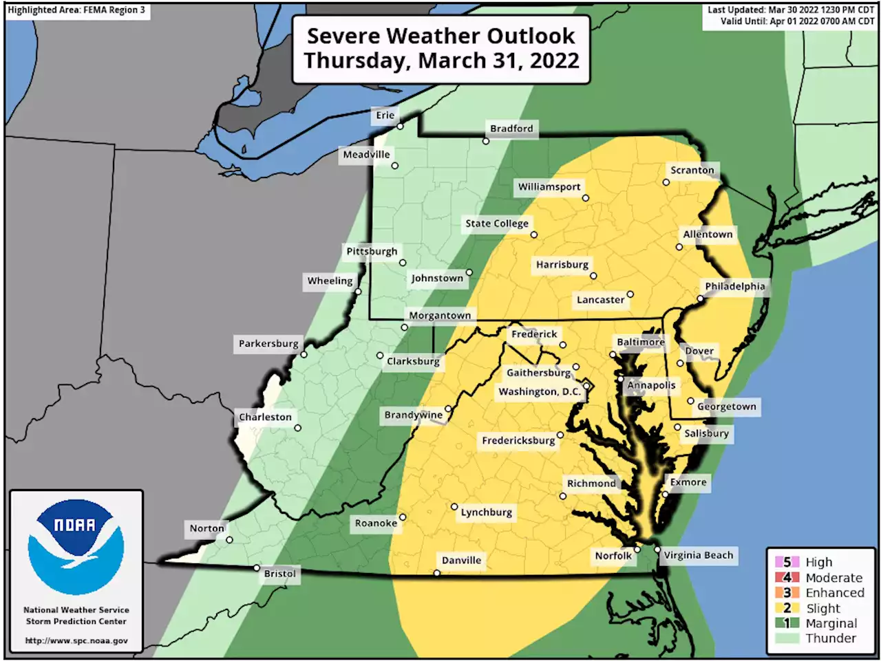 PM Update: A few showers tomorrow ahead of late thunderstorm threat