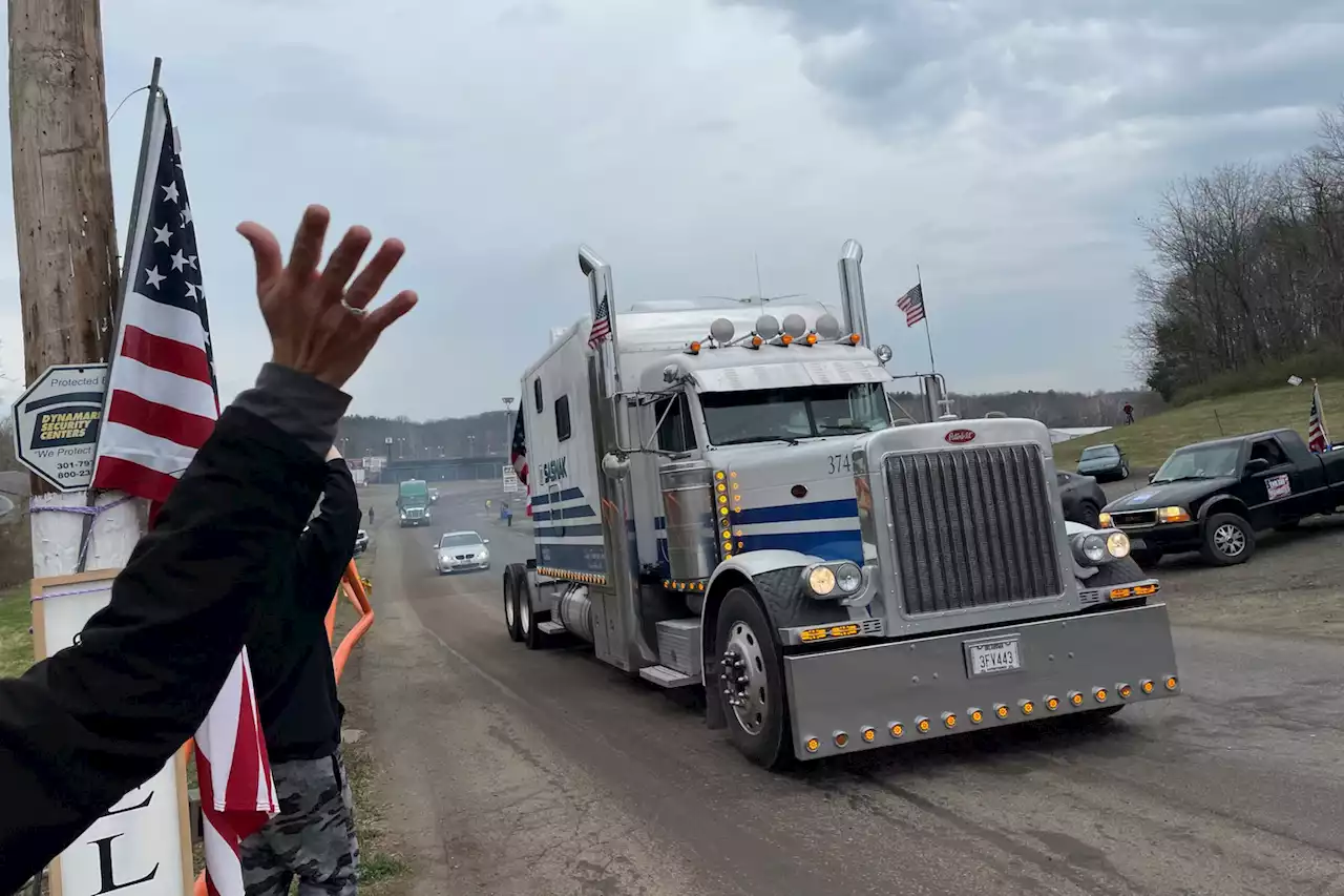 Truck convoy leaves D.C. area after weeks of traffic-snarling protests