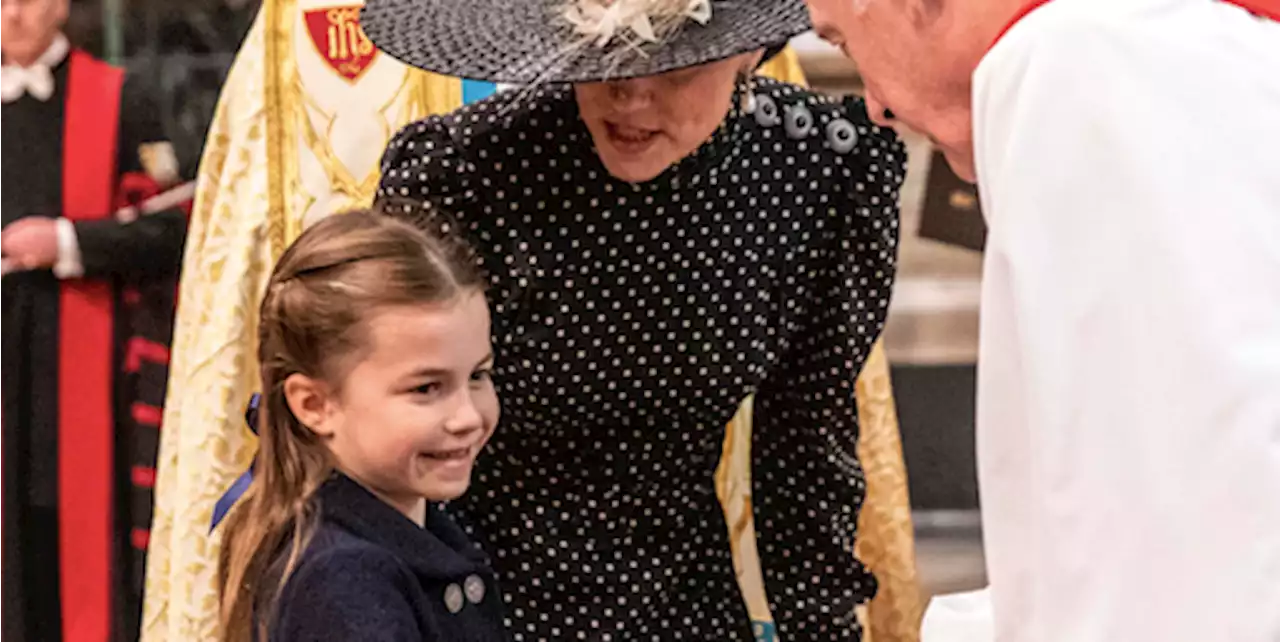 Lip reader spots sweet moment between Princess Charlotte and Kate Middleton at memorial service