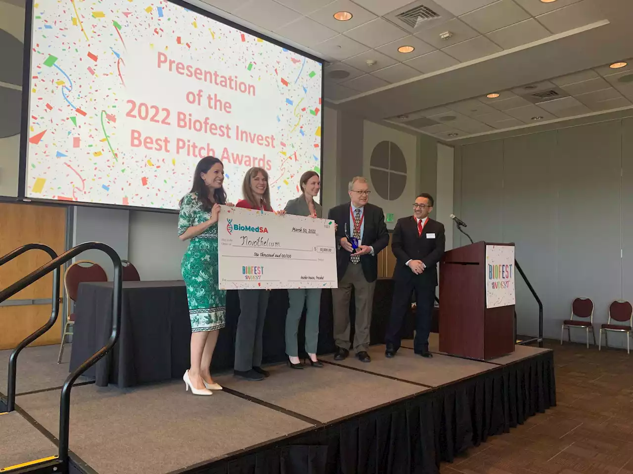 San Antonio startup wins first BioFest Invest pitch competition