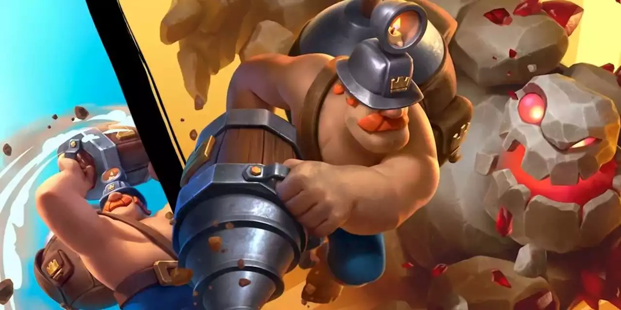 Clash Royale Reveals Mighty Miner Deck in New Trailer