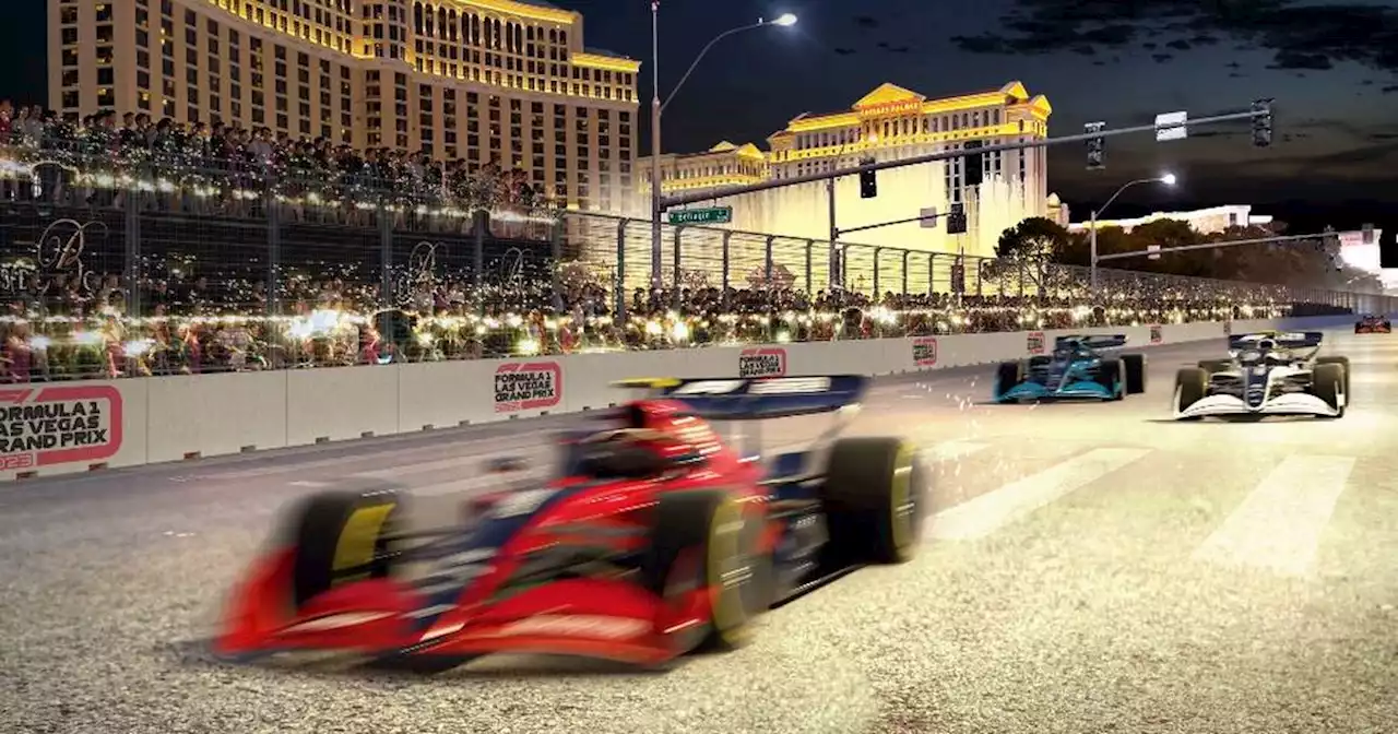 Formel 1: Las Vegas im Rennkalender ab 2023 mit spektakulärem Nachtrennen