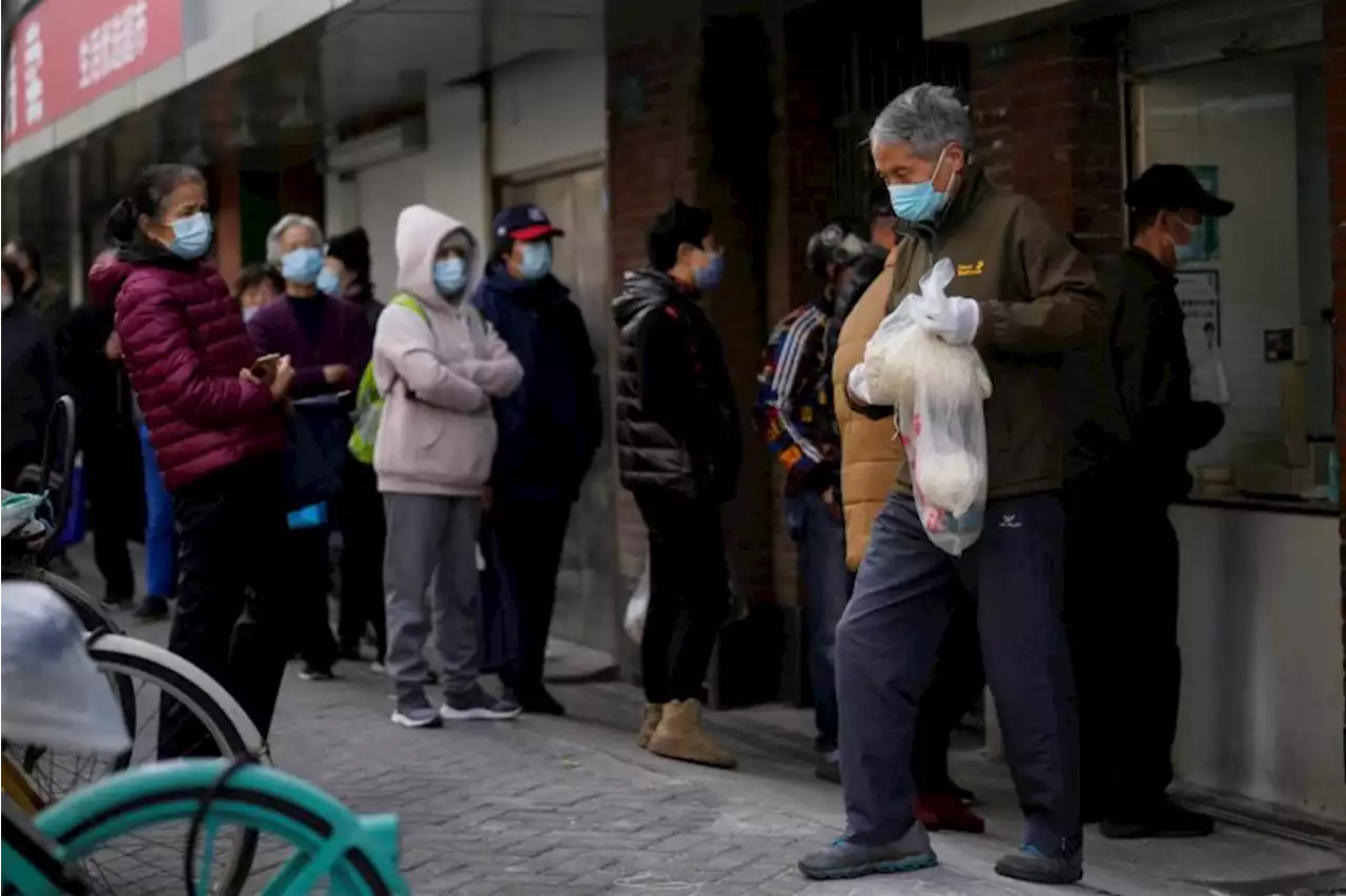 Shanghai urges Covid-19 lockdown patience as case numbers drop for first time in 2 weeks