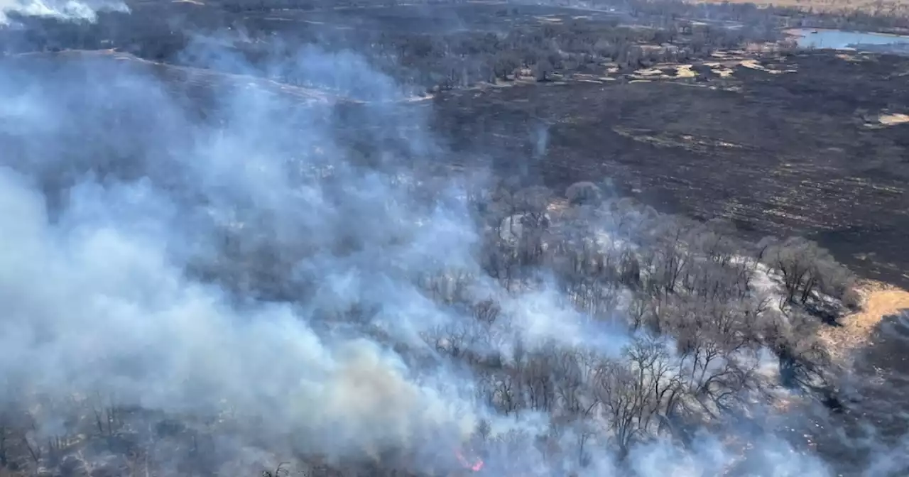 Wildfires burning across Texas hurt rural areas that depend on agriculture