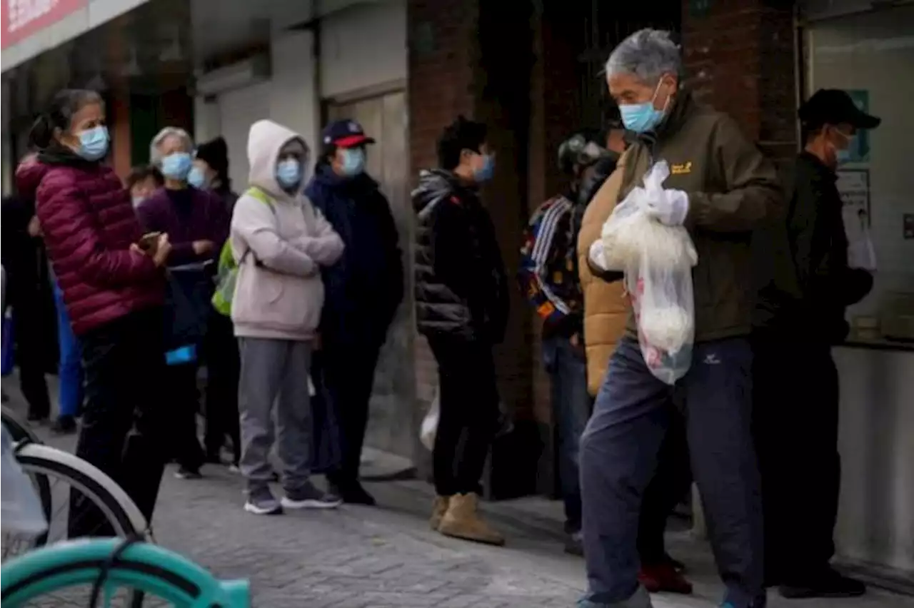 Shanghai urges Covid-19 lockdown patience as case numbers drop for first time in 2 weeks