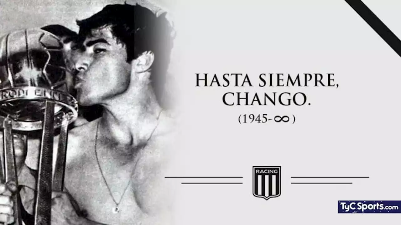 Murió el Chango Cárdenas, ídolo de Racing y autor del gol más importante de su historia - TyC Sports