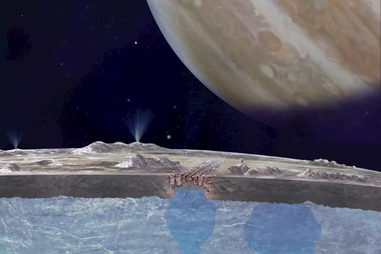 Europa Could be Pulling Oxygen Down Below the Ice to Feed Life - Universe Today