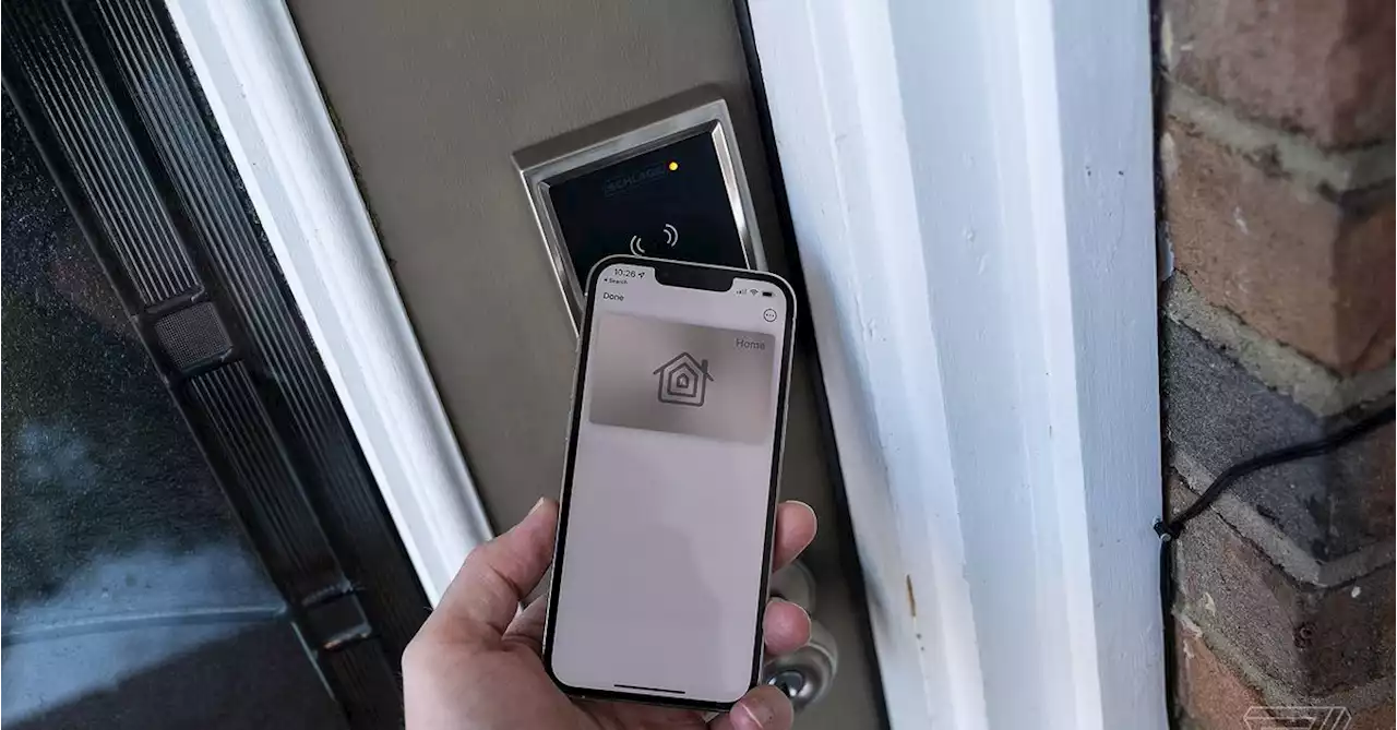 Schlage’s latest smart lock makes unlocking your door as easy as using Apple Pay