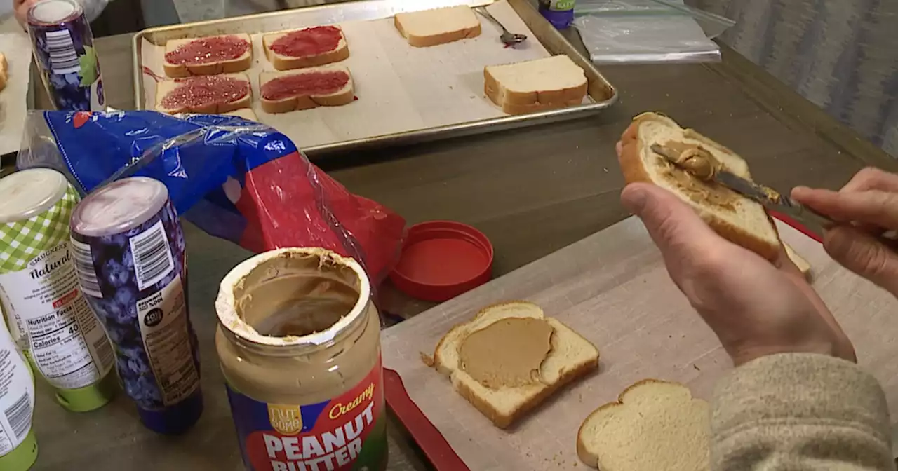 Feeding the community, one peanut butter and jelly at a time