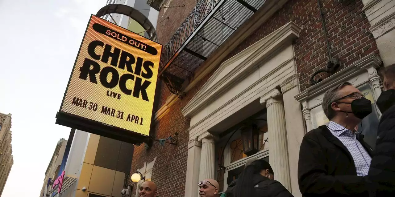 Chris Rock, Onstage for the First Time Since the Oscars-Night Slap, Stays on Script