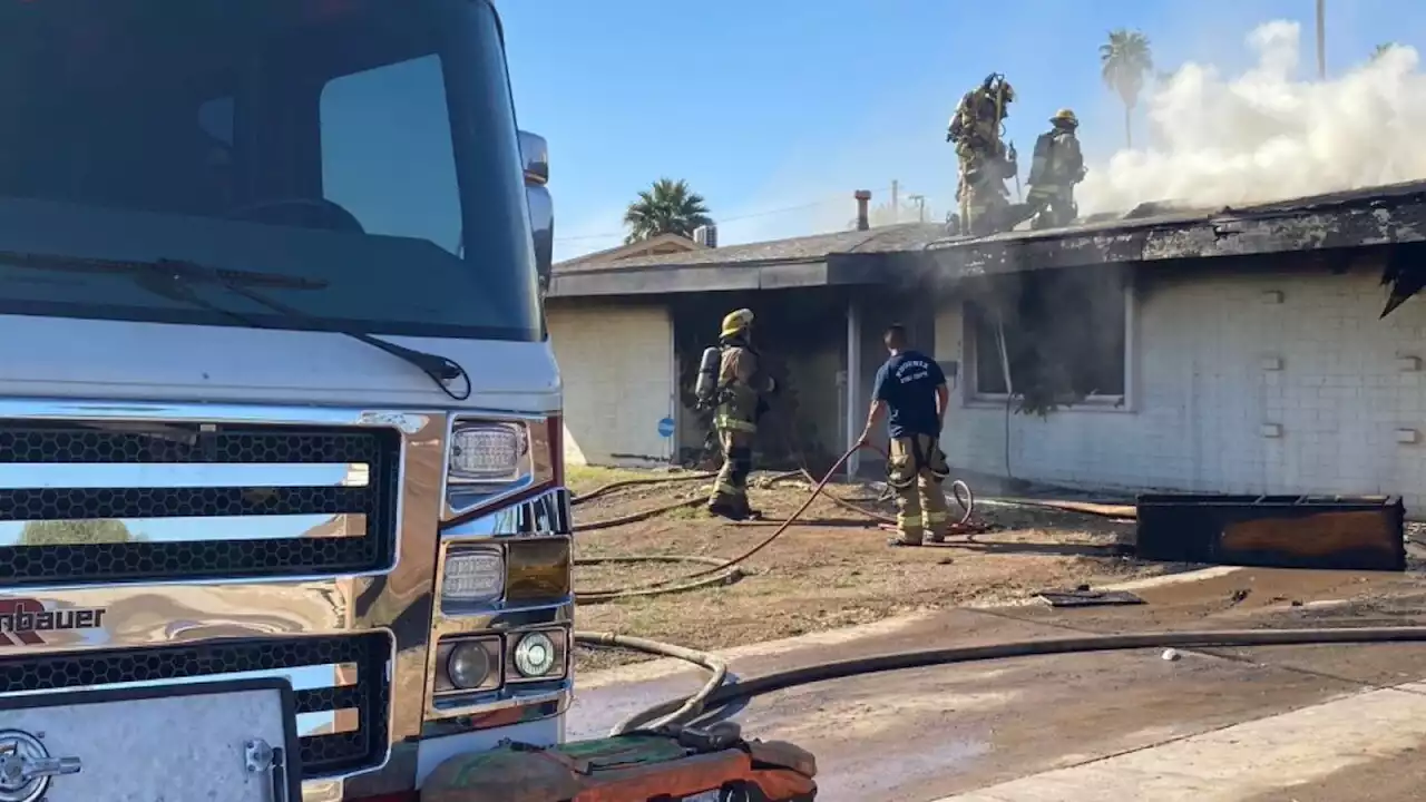 One dead, two injured in house fire near 59th Avenue and Camelback Road