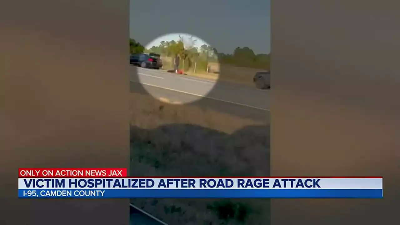 WATCH: Video shows disturbing road rage fight on I-95 in Camden County