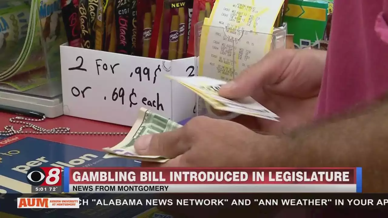 Lottery and Gaming Legislation Introduced in Legislature - Alabama News