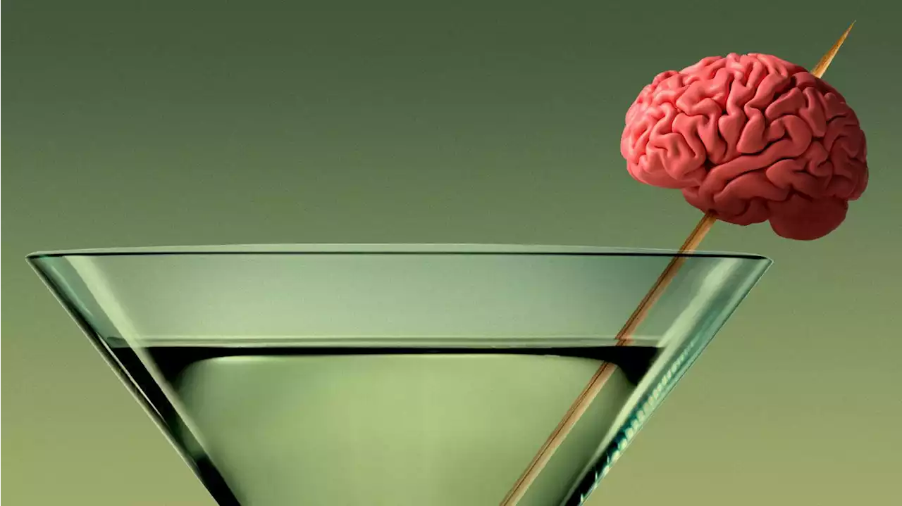 A drink a day could be associated with brain changes, study finds