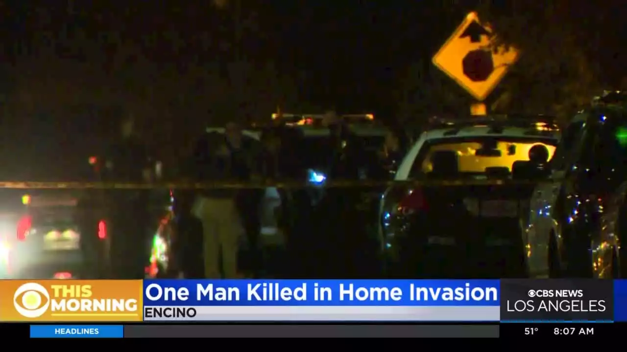 Elderly Man Shot To Death, Another Injured In Shooting At Encino Home