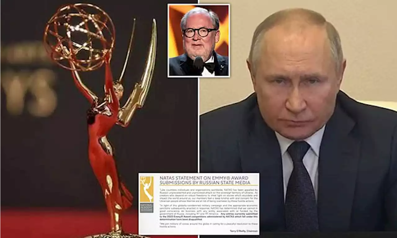 Ukraine war: Now Russia is BANNED from the 2022 Emmy awards